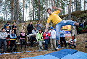 Slackline контест Lesnoy 