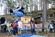 Slackline контест Lesnoy 