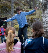 Slackline контест Lesnoy 