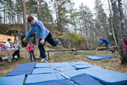 Slackline контест Lesnoy 