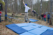 Slackline контест Lesnoy 