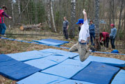 Slackline контест Lesnoy 