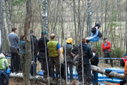 Slackline контест Lesnoy 