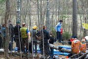 Slackline контест Lesnoy 